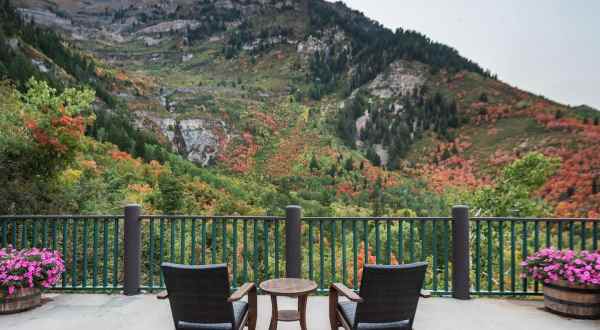 Stay In A Charming Utah Cottage With Its Own Private Series Of Waterfalls