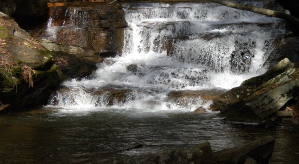 Pigeon Run Falls Trail In Pennsylvania Is An Easy And Beautiful Hike That Leads To A Breathtaking Waterfall