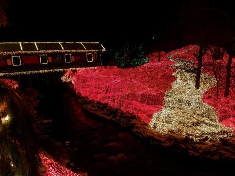 Clifton Mill, An Ohio Christmas Display Has Been Named Among The Most Beautiful In America