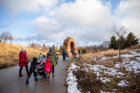 Frederik Meijer Gardens And Sculpture Park In Michigan Is Just As Fun To Explore During Winter Months