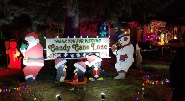 No Other Residential Display Comes Close To Candy Cane Lane In Wisconsin    