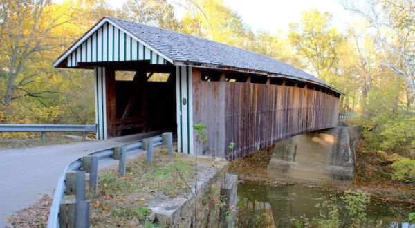 One Of The Most Haunted Bridges In Kentucky, Colville Covered Bridge Has Been Around Since 1877
