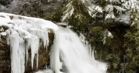 A Trip To Muddy Creek Falls When Maryland Has Frozen Over Is Positively Surreal