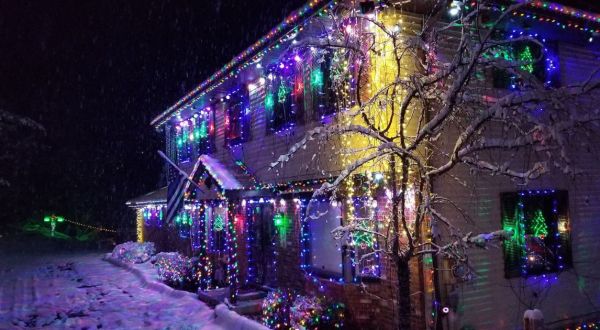Make A Stop At The Belvin Family Christmas In Pennsylvania, Featuring More Than 180,000 Lights
