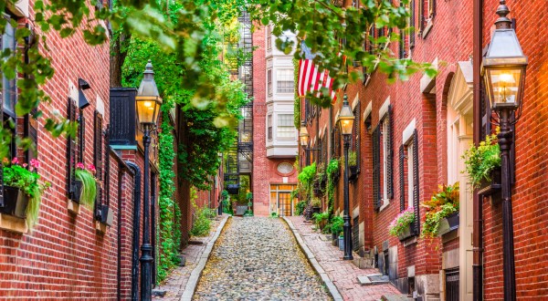 The Most Photographed Street In America Is Acorn Street In Massachusetts