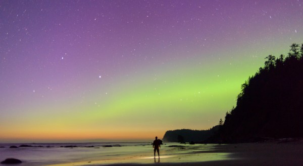 The Northern Lights May Be Visible Over Washington This Week Due To A Solar Storm