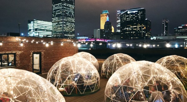 Rent Your Own Heated Igloo At Iglootown, A Winter Rooftop Oasis In Oklahoma