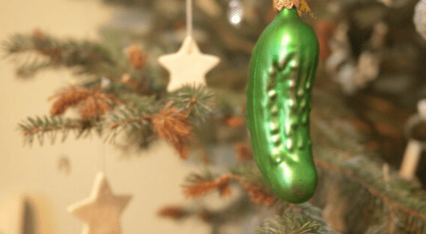 The Story Behind The Christmas Pickle And Why Everyone In Pittsburgh Has One On Their Tree