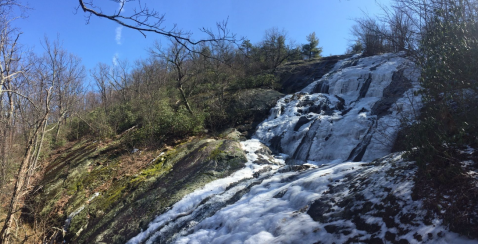 Crabtree Falls Trail Just Might Be The Most Beautiful Winter Hike In Virginia