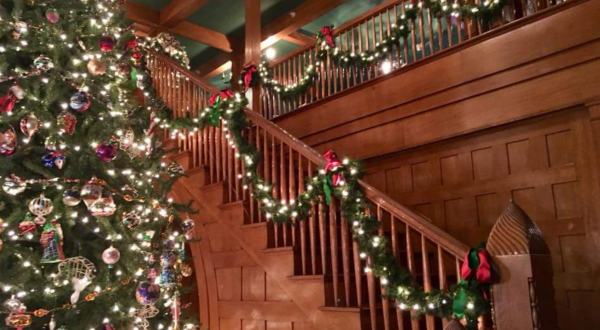 Celebrate The Season At Christmas At The Conrad Mansion In Montana