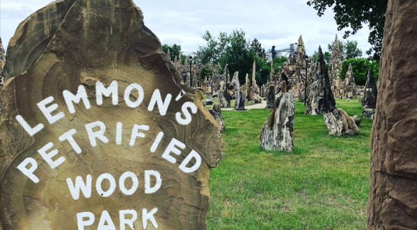 The Petrified Wood Park & Museum May Just Be The Most Eclectic Museum In South Dakota
