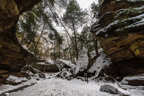 Indiana’s Grand Canyon Of The Midwest Looks Even More Spectacular In the Winter