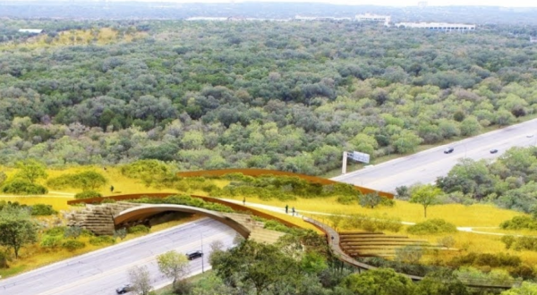 The Largest Wildlife Bridge In The U.S. Just Opened At Hardberger Park In Texas