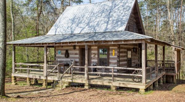 Take A Step Back In Time With An Overnight Stay At The Historic Bear Creek Log Cabins In Alabama