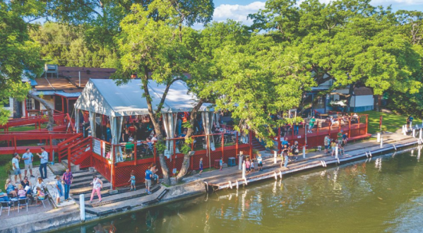 The Waterfront Views From County Line On The Lake In Texas Are As Praiseworthy As The Food