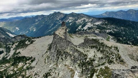 Hike The Mount Roothaan Trail In Idaho For A Fantastic View Of Chimney Rock