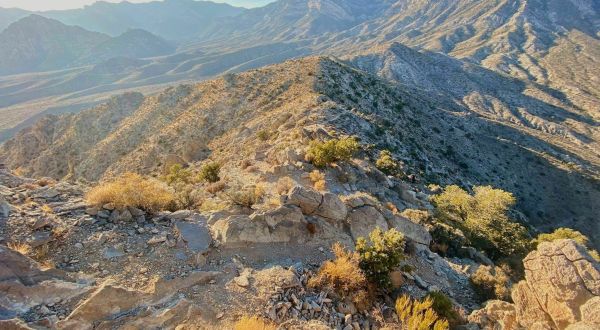 You Can See For Miles When You Reach The Top Of The Turtlehead Peak Trail In Nevada