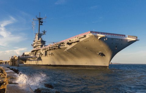 Climb Aboard The USS Lexington, A WWII-Era Aircraft Carrier Docked Right Here In Texas