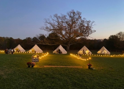 Reserve Your Own Cozy Tent Or Fire Pit This Winter At Lone Oak Farm Brewing Co. In Maryland