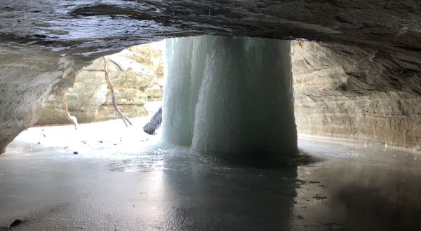 The Frozen Waterfalls At Starved Rock State Park In Illinois Are A Must-See This Winter