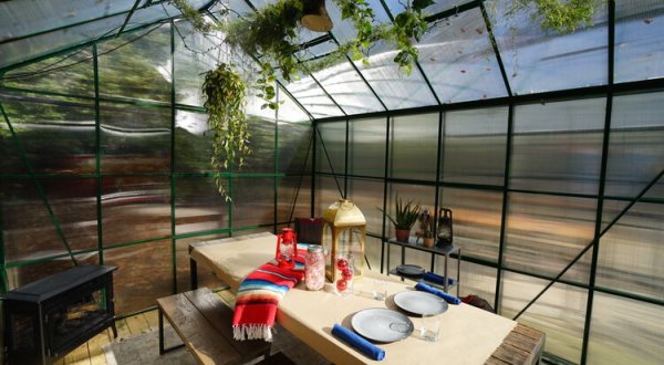 Dine Inside of An Outdoor Greenhouse This Winter At Ladybird Grove & Mess Hall In Georgia