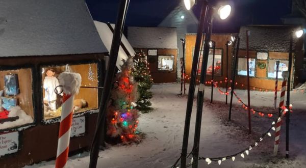 Get Your Fill Of Holiday Cheer At The North Pole Christmas Village, One Of Wisconsin’s Largest Indoor And Outdoor Walk-Thru Displays