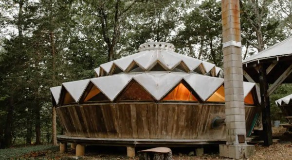 The Enchanting Forest Garden Yurt Is The Most Bookmarked Airbnb In Missouri