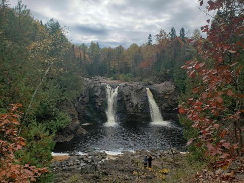 Take A Wisconsin Adventure To Our State's Stunning Double Waterfall