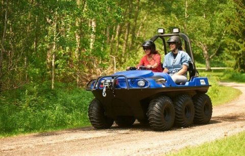 Rent An Argo ATV In Wisconsin And Go Off-Roading Through A 900-Acre Deer Farm