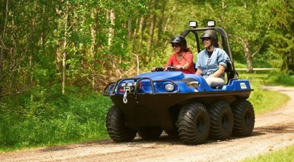 Rent An Argo ATV In Wisconsin And Go Off-Roading Through A 900-Acre Deer Farm