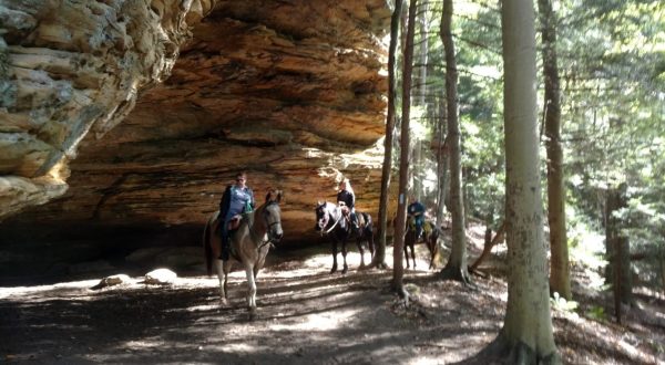 Visit Chapel Cave By Horseback On This Unique Tour In Ohio