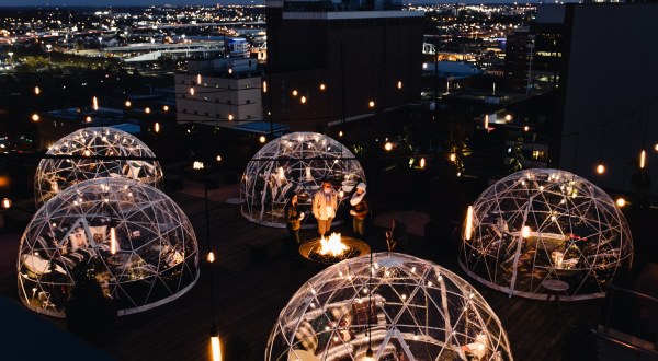 The Rooftop Igloos At The Bobby Hotel In Nashville Offer A Winter Experience Like No Other