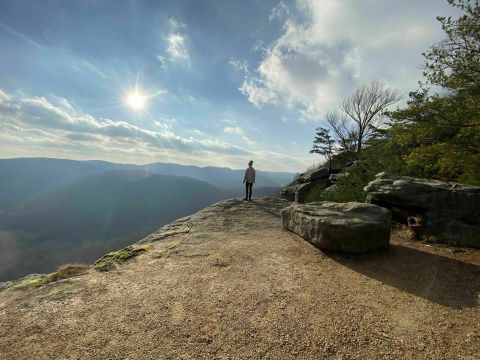 Take A Sunset Hike In Kentucky To The Sweeping Views From Indian Fort Mountain