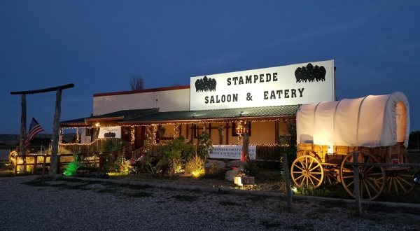 Kick Up Your Heels With Dinner And A Show At The Stampede Saloon and Eatery In Wyoming