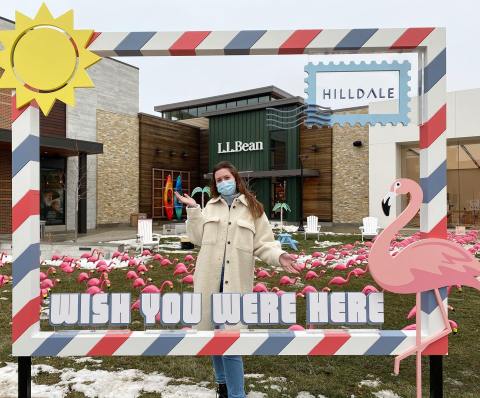 Escape The Wisconsin Winter With A Visit To This Summer-Themed Pop-Up Display