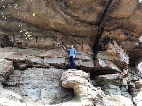 Truly One-Of-A-Kind, Flat Rock Trail Offers Access To Mississippi's Only Rock Climbing Area 