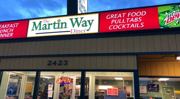 Enjoy All-Day Breakfast At Martin Way Diner, A Neighborhood Gem In Washington