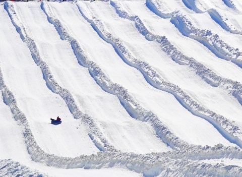 With 10 Lanes, Ohio's Largest Snow Tubing Park Offers Plenty Of Space For Everyone