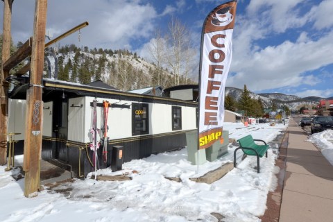 Steam Coffee Co. In Red River, New Mexico Is A Must-See Cozy Caboose Cafe