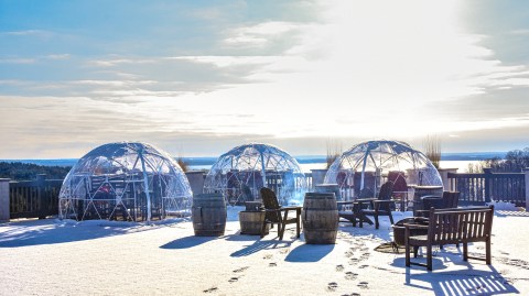 Sip Superb Wine In An Igloo When You Visit Chateau Chantal Winery In Michigan