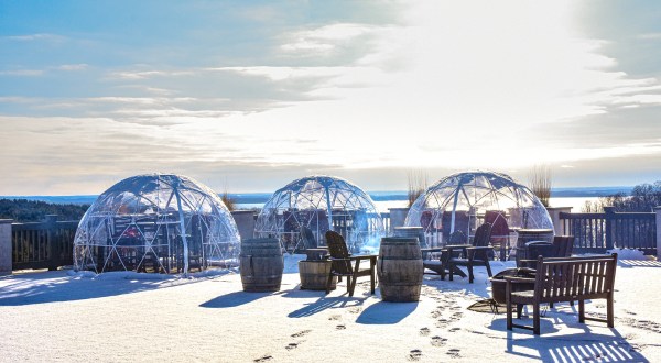 Sip Superb Wine In An Igloo When You Visit Chateau Chantal Winery In Michigan