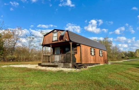 Sweeping Country Views Await When You Check Into The Rustically Charming O's Barn Cabin In Missouri