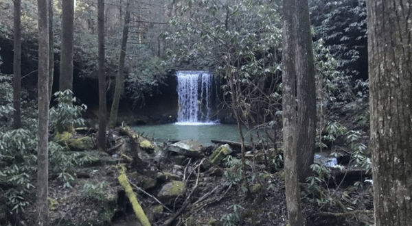 Take A Magical Waterfall Hike In Kentucky To Amos Falls, If You Can Find It