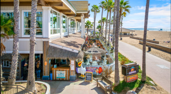 The Beachside Cafe In Southern California, Sandy’s Beach Shack, Where It’s Summer All Year Long