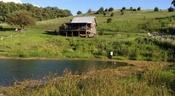 Stay In A Charming Iowa Cottage With Its Own Pond
