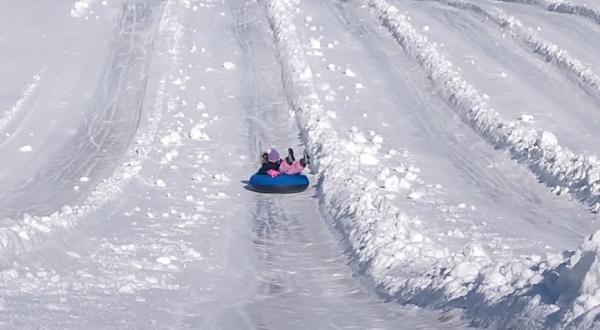 With 20-Plus Lanes, North Carolina’s Largest Snowtubing Park Offers Plenty Of Space For Everyone