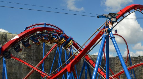 You’ll Want To Ride The One Of A Kind Zip Line Roller Coaster Found At Six Flags Fiesta Texas