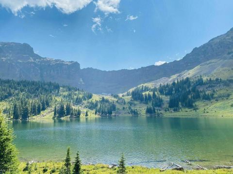 Hike To An Emerald Lake On This Enchanting Hiking Trail In Montana