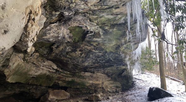 Past Old Ruins And A Waterfall Grotto, This Loop Trail Winds Through West Virginia’s Holly River State Park