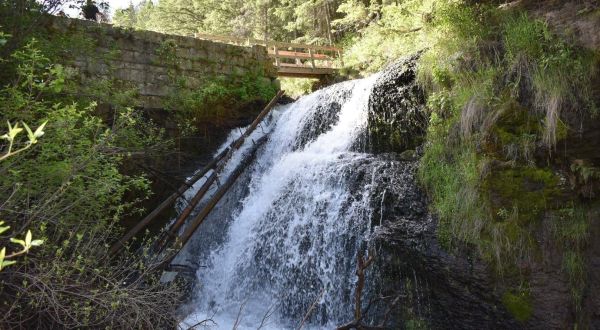 This Easy, 2.5-Mile Trail Leads To Webster’s Dam, One Of Idaho’s Most Underrated Waterfalls
